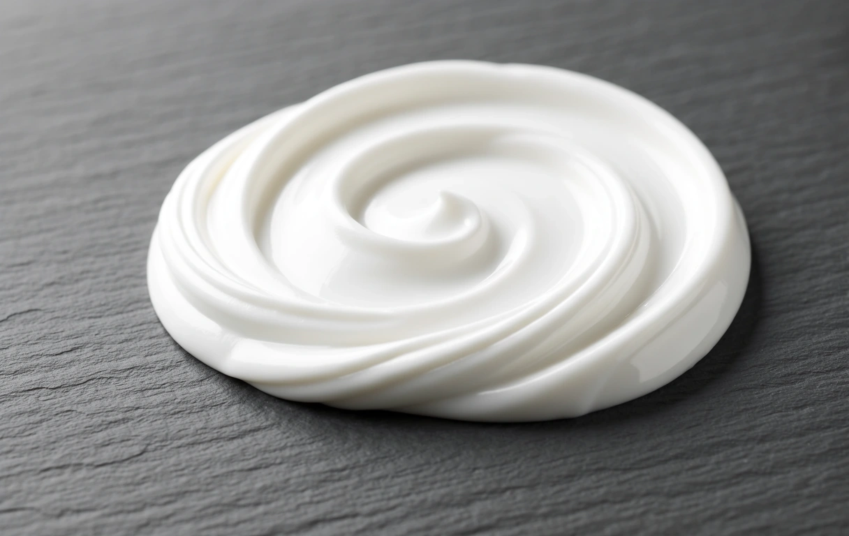 Premium anti-aging cream texture